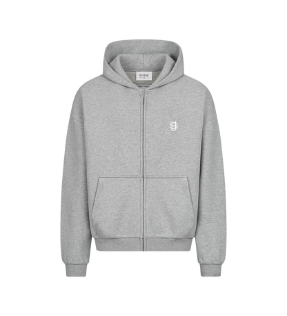 GREY ZIPPER