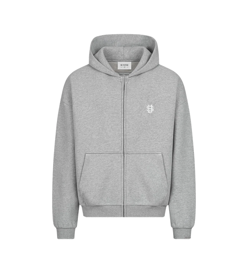 GREY ZIPPER